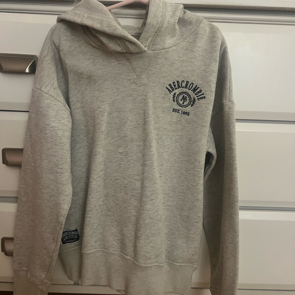 Abercrombie Kids Light Gray Hoodie